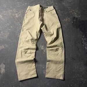 Vintage 2000's Kuhl Tan Cream Patina Dye Tactical Pants